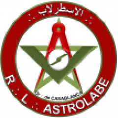 Logo Loge Astrolabe Franc-maçon Maroc