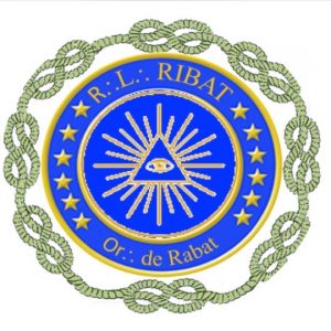 Logo Loge Ribat Franc-maçon Maroc